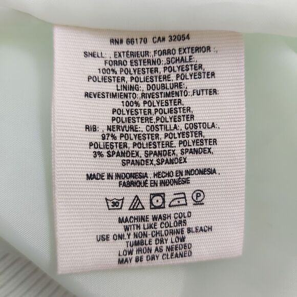 Anthropologie Hei Hei Bomber Jacket Womens Large Mint Full Zip Softshell Outdoor - Picture 11 of 12